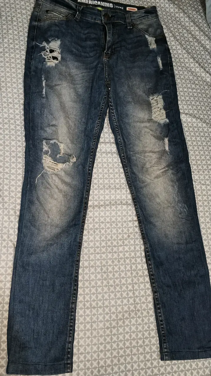 Jeans desgastados para hombre - 2