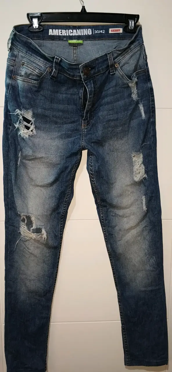 Jeans desgastados para hombre - 3