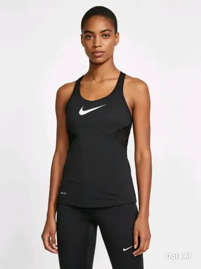Polera deportiva negra - miniatura 1