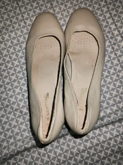 Zapatos planos beige Martino - miniatura 1