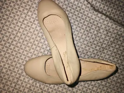 Zapatos planos beige Martino - miniatura 3