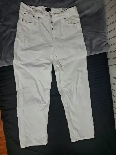 jean blanco HyM NUEVO - miniatura 1
