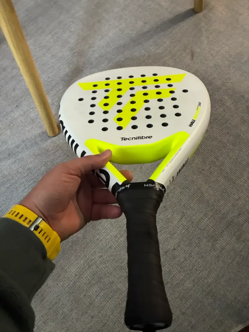 Pala de pádel Tecnifibre amarilla - 1