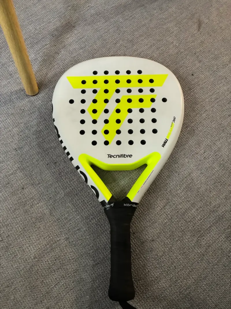 Pala de pádel Tecnifibre amarilla - 2
