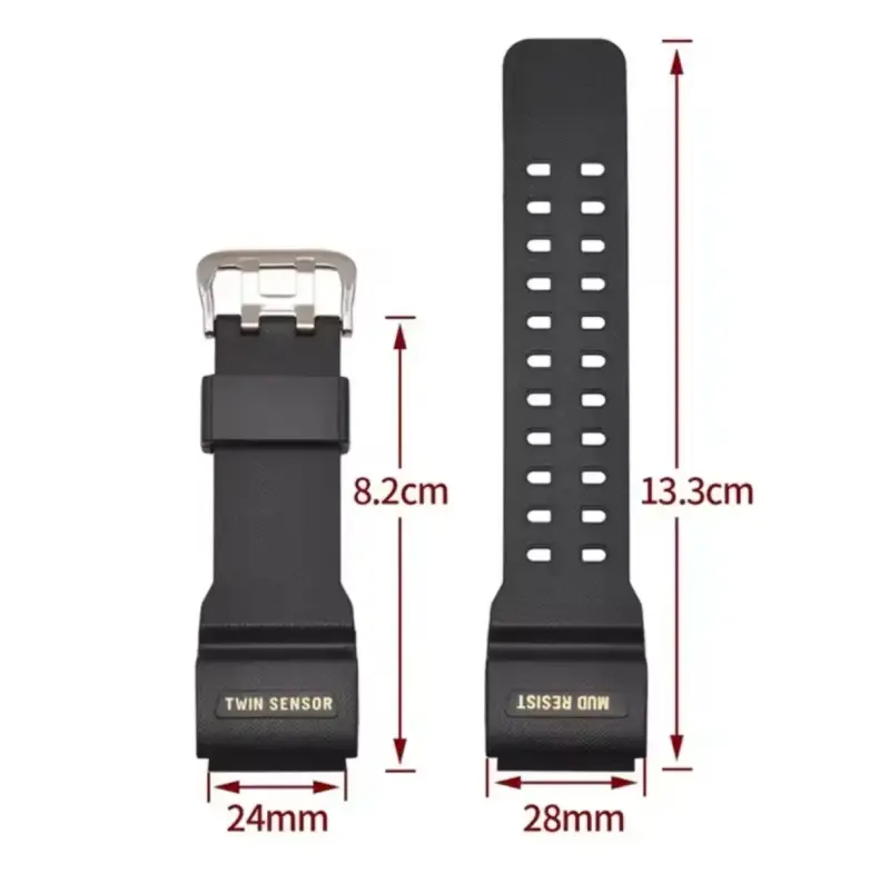 Correa para reloj GG-1000 negra - 3
