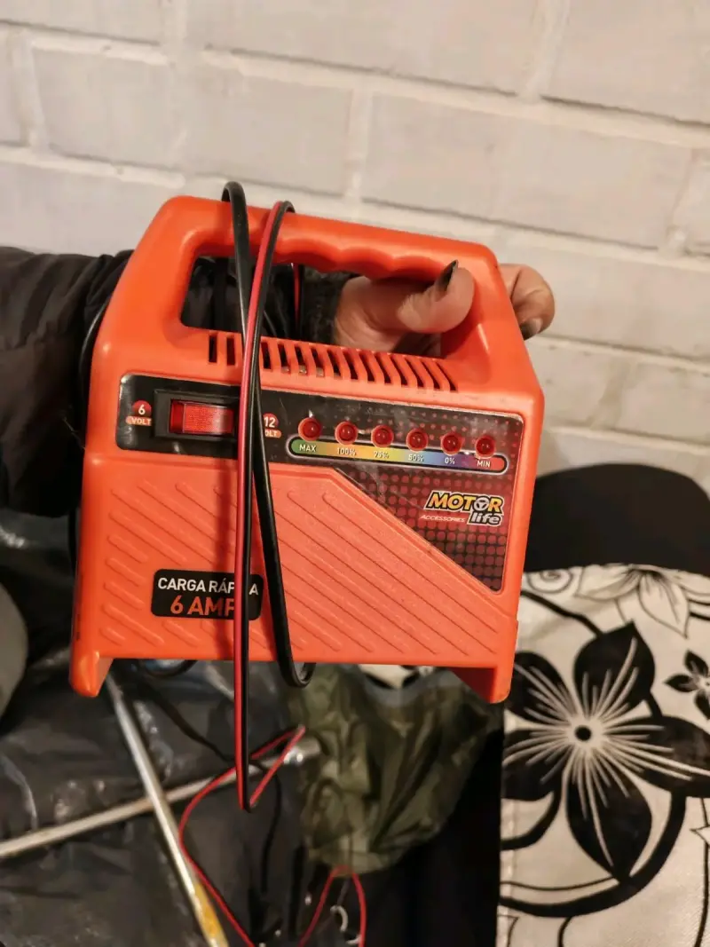 Cargador de baterías 6 AMP