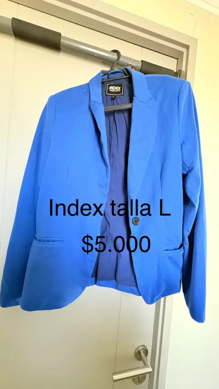 Blazer azul talla L - 1