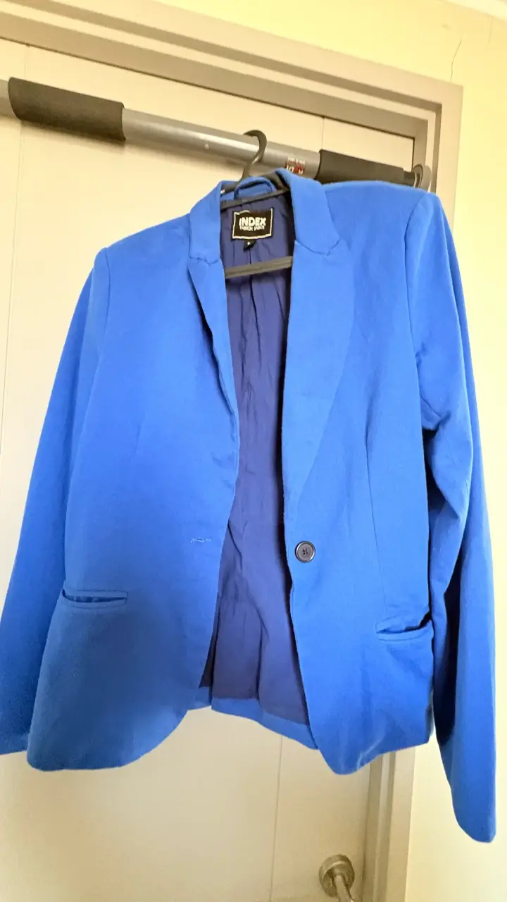 Blazer azul talla L - 2