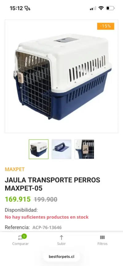 Jaula de transporte Max Pet MP05 - miniatura 4