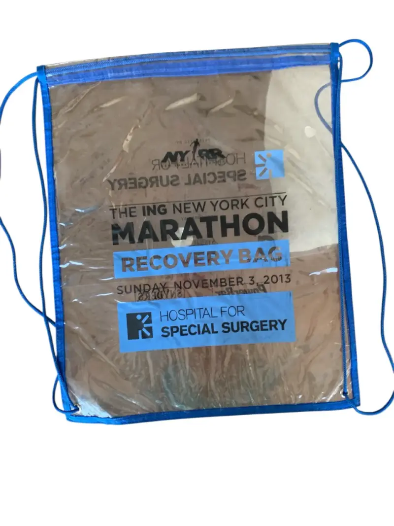 Bolsa recuperación maratón NY 2013 recuerdo - 1