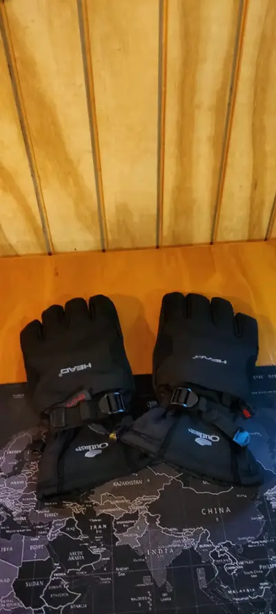 Guantes de nieve negros - miniatura 1