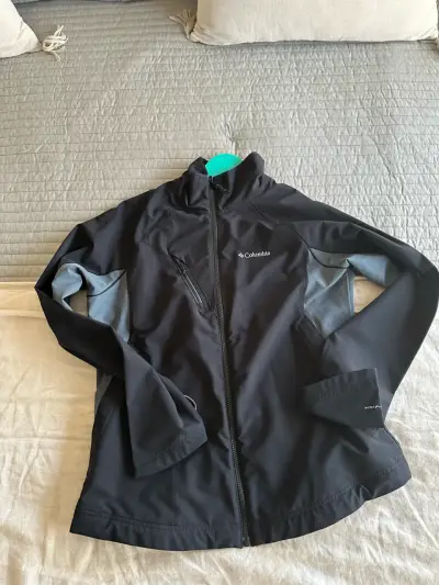 Chaqueta Softshell Columbia negra - miniatura 1