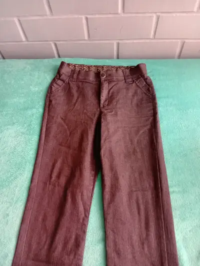 Pantalones marrones mujer - miniatura 1
