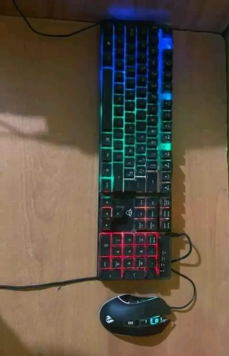 Teclado USB negro con cable - 3