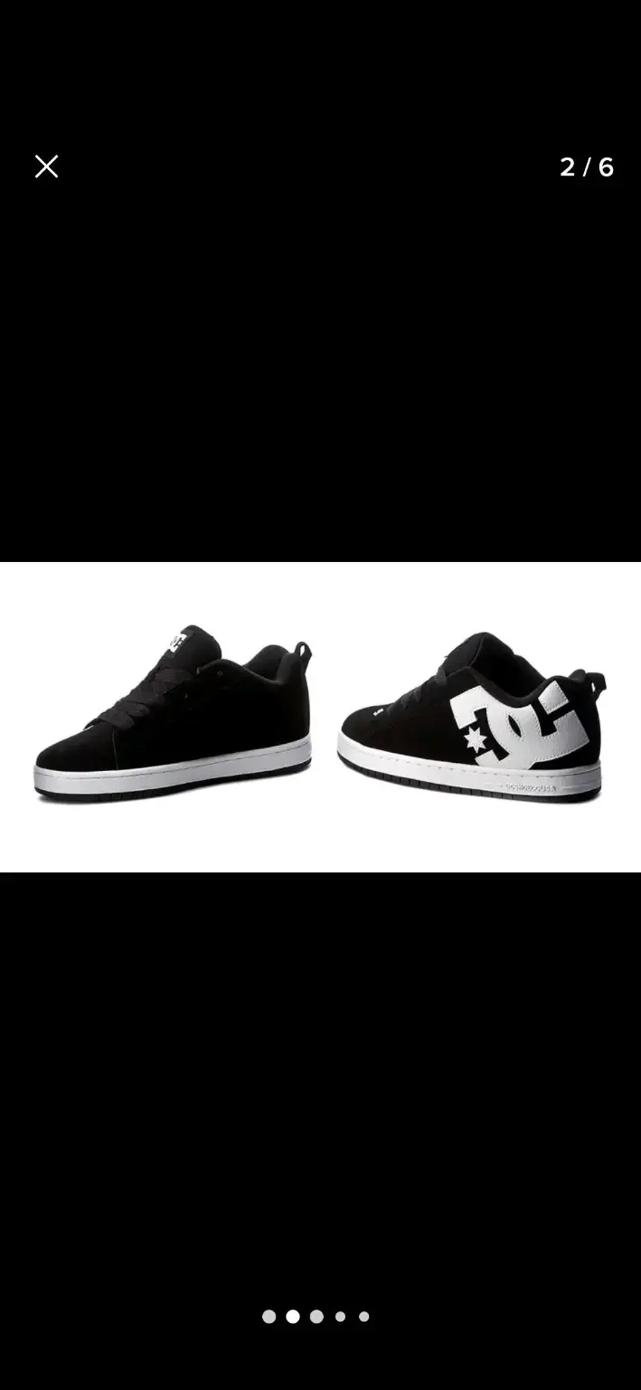Zapatillas DC Shoes negras originales - 3