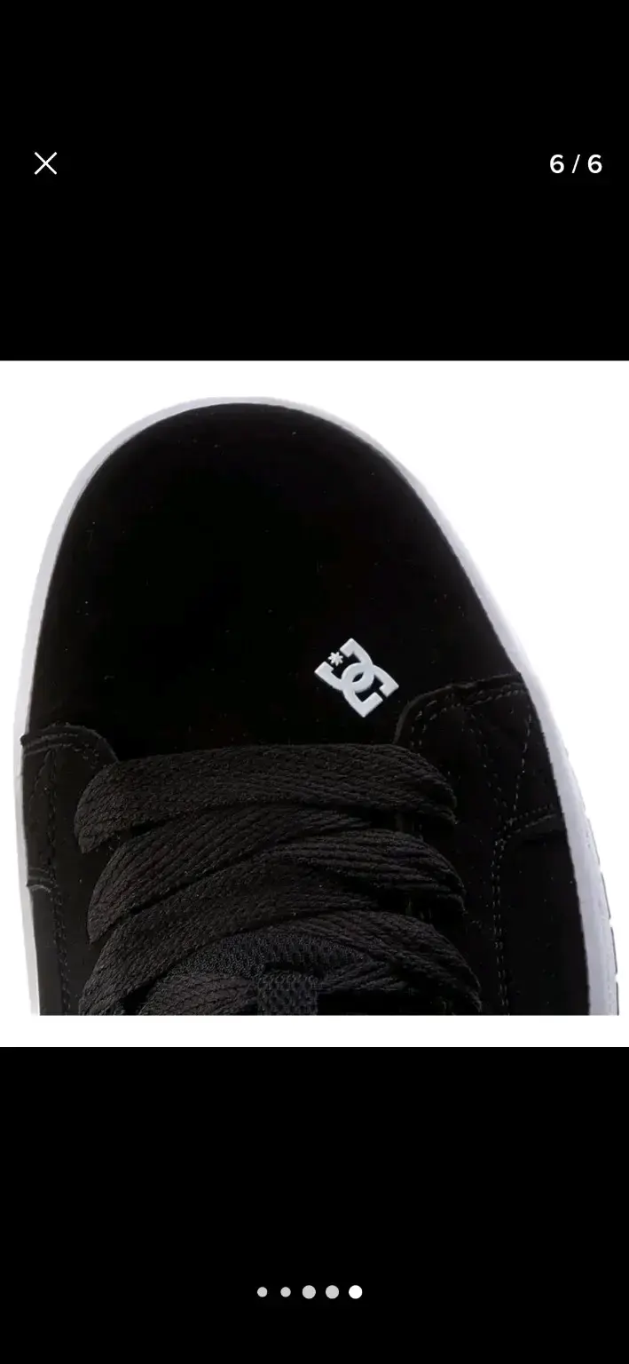 Zapatillas DC Shoes negras originales - 4