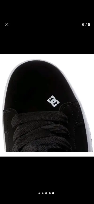 Zapatillas DC Shoes negras originales - miniatura 4