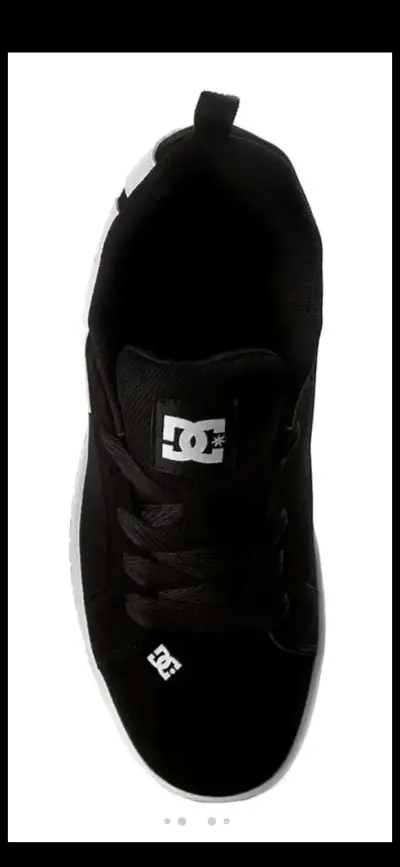 Zapatillas DC Shoes negras originales - miniatura 6