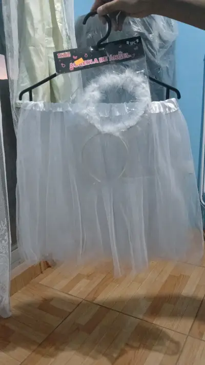 Set de ángel blanco y ropa de mujer - miniatura 2