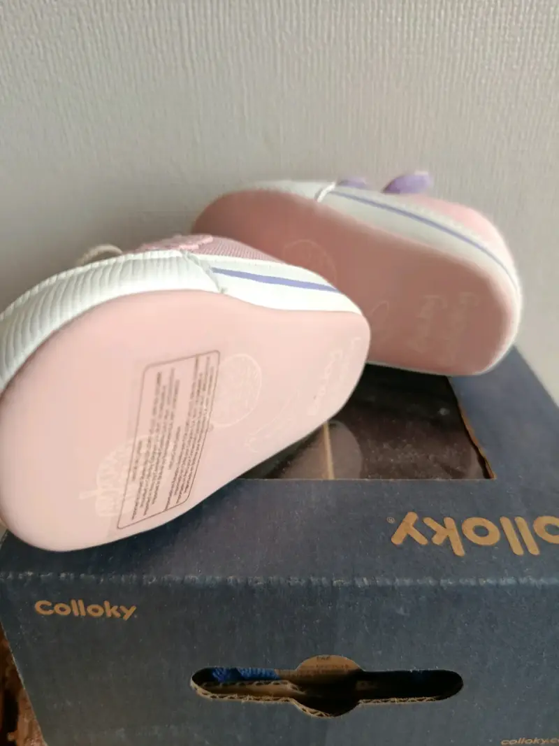 Zapatos rosas para bebé Colloky - 2