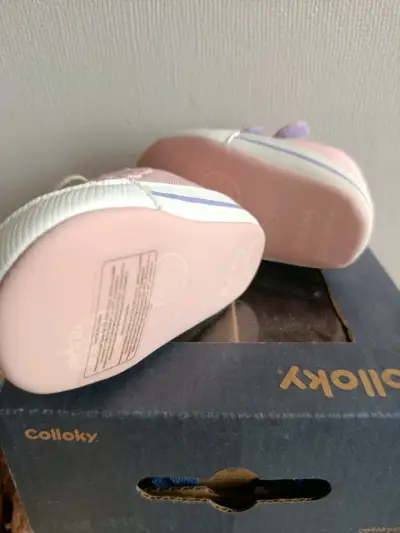 Zapatos rosas para bebé Colloky - miniatura 2