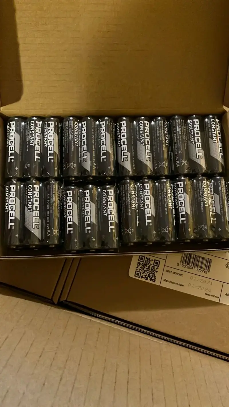 Baterías Procell AA alcalinas 384 unidades - 2