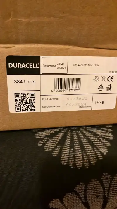 Baterías Procell AA alcalinas 384 unidades - miniatura 4