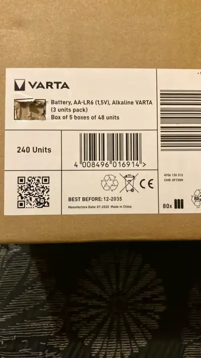 Baterías Procell AA alcalinas 384 unidades - miniatura 5