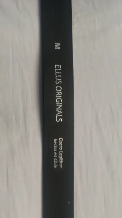 Cinturón negro Ellus nuevo - miniatura 2
