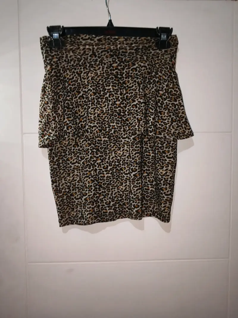 Falda estampado de leopardo - 2