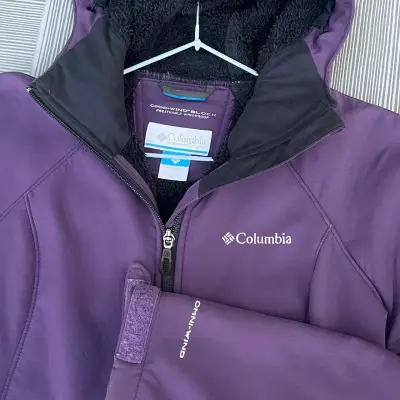 Chaqueta morada Columbia - miniatura 3