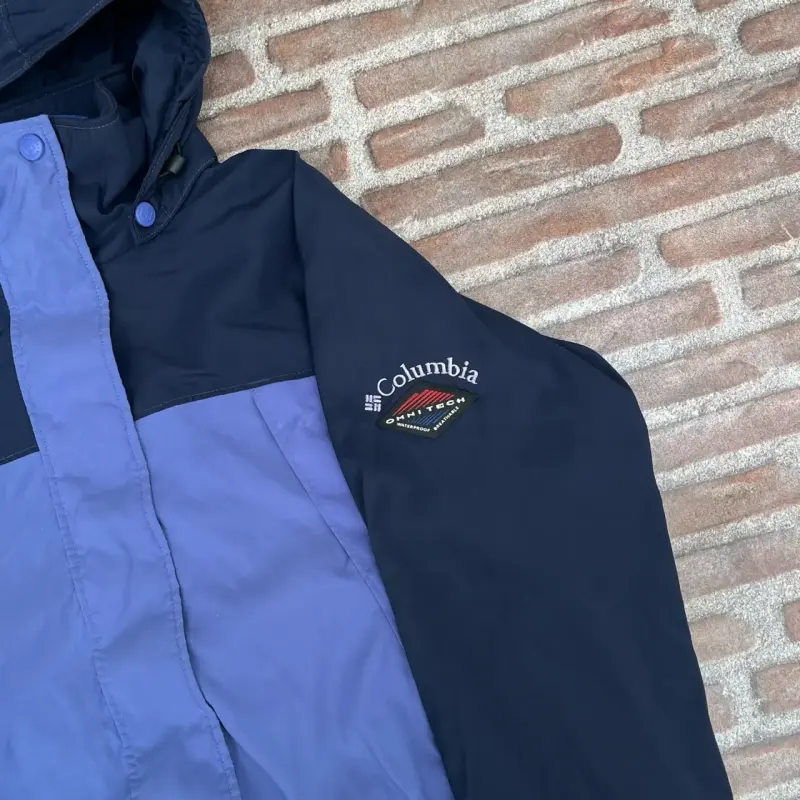 Chaqueta Columbia morada y azul - 2