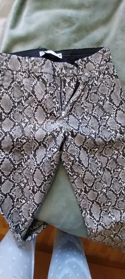 Pantalones estampado serpiente - miniatura 1