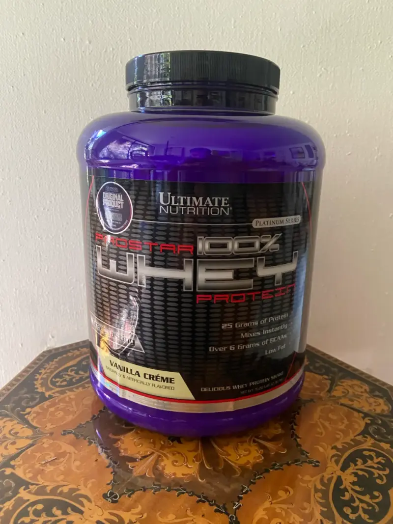 Proteína Whey 100% Vanilla Crème 5 Libras - 1