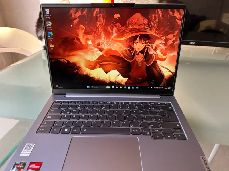 Notebook Lenovo ThinkBook plateado - 5