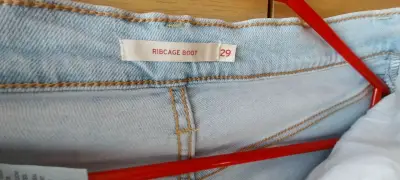 Jeans claros Ribcage Boot - miniatura 1