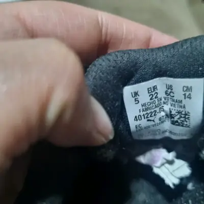 Zapatillas deportivas negras para niños - miniatura 4