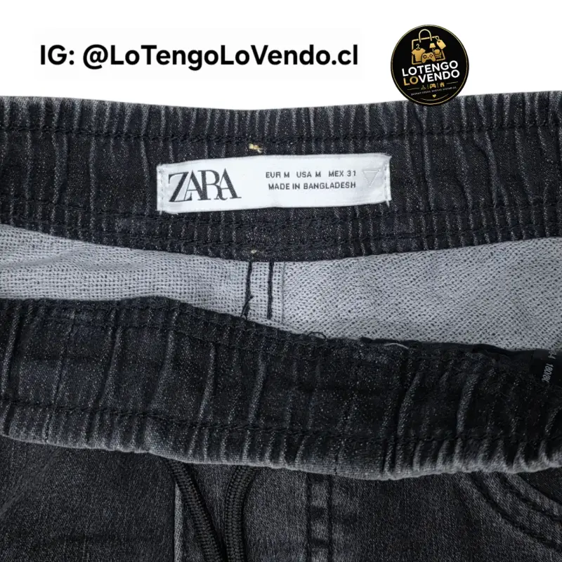 Shorts de mezclilla gris oscuro - 4