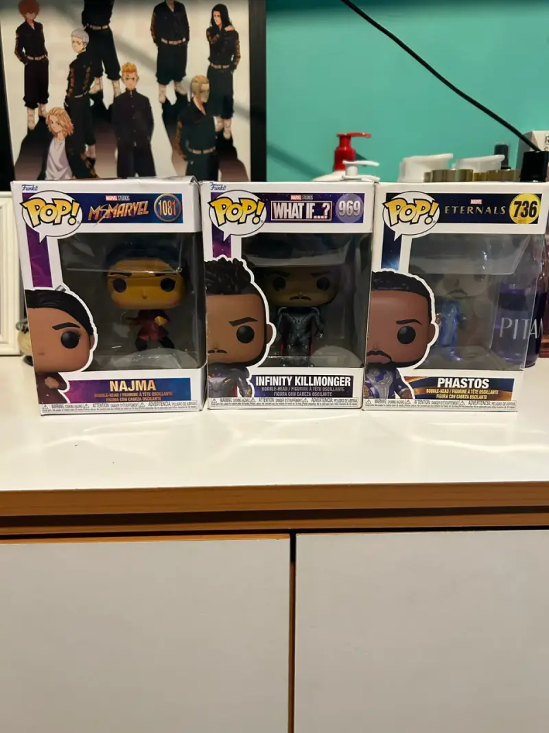Set de figuras Funko Pop Marvel - 1
