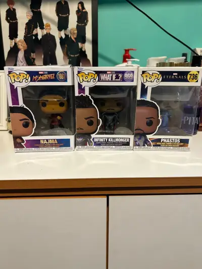 Set de figuras Funko Pop Marvel - miniatura 1
