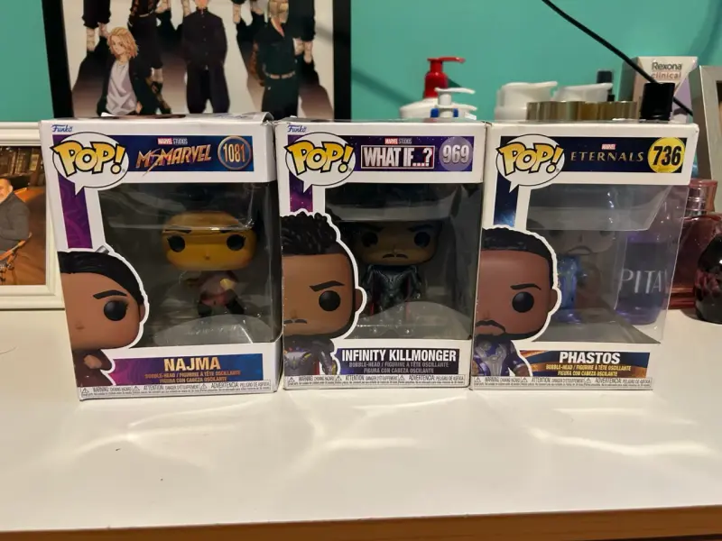 Set de figuras Funko Pop Marvel - 2