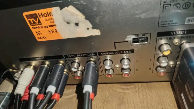 Amplificador Sony TA-AX520 vintage - 4