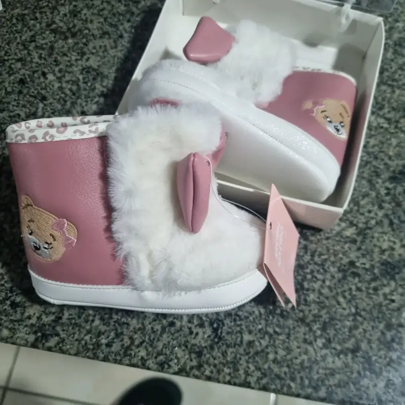 Botas de bebé rosas Limonada - 2