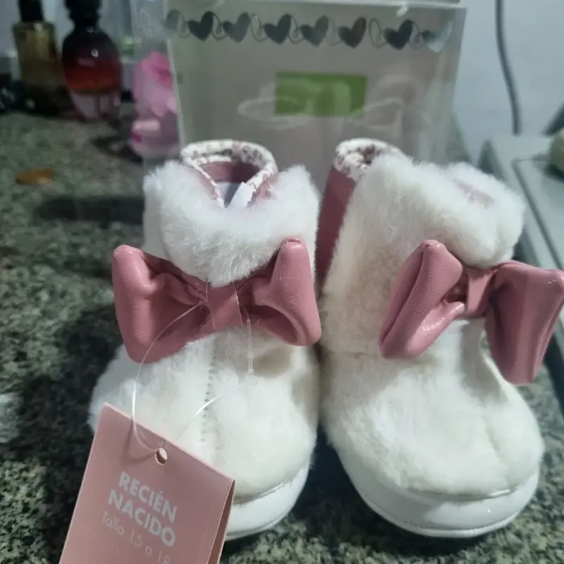 Botas de bebé rosas Limonada - 4