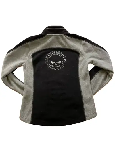 Chaqueta Harley-Davidson negra y gris - miniatura 1