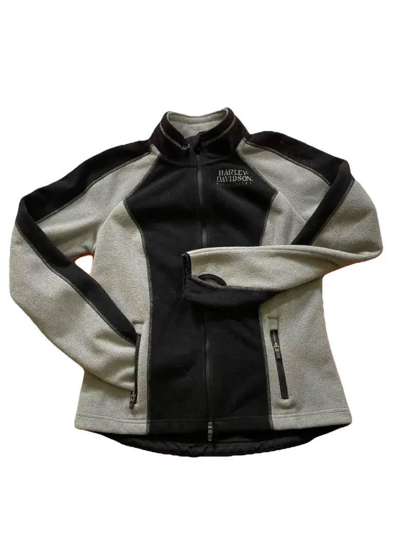 Chaqueta Harley-Davidson negra y gris - 2