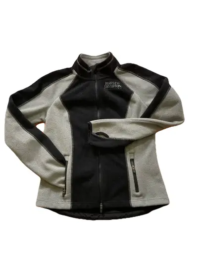 Chaqueta Harley-Davidson negra y gris - miniatura 2