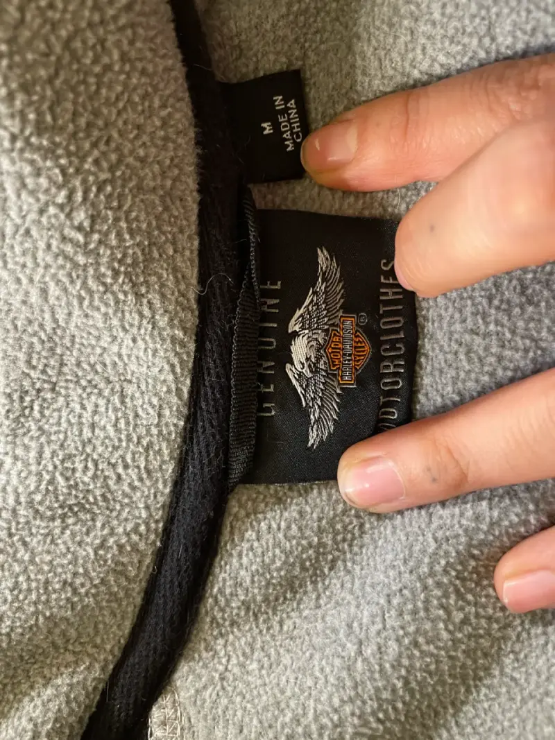 Chaqueta Harley-Davidson negra y gris - 3