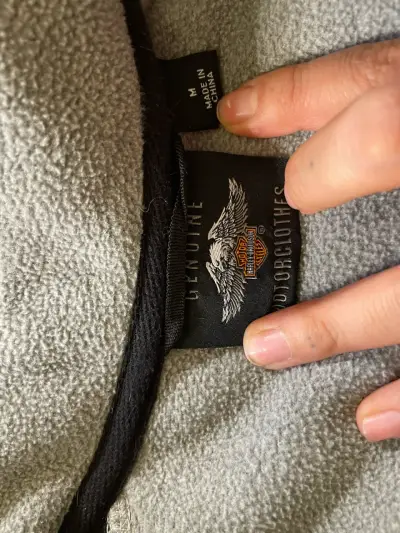 Chaqueta Harley-Davidson negra y gris - miniatura 3