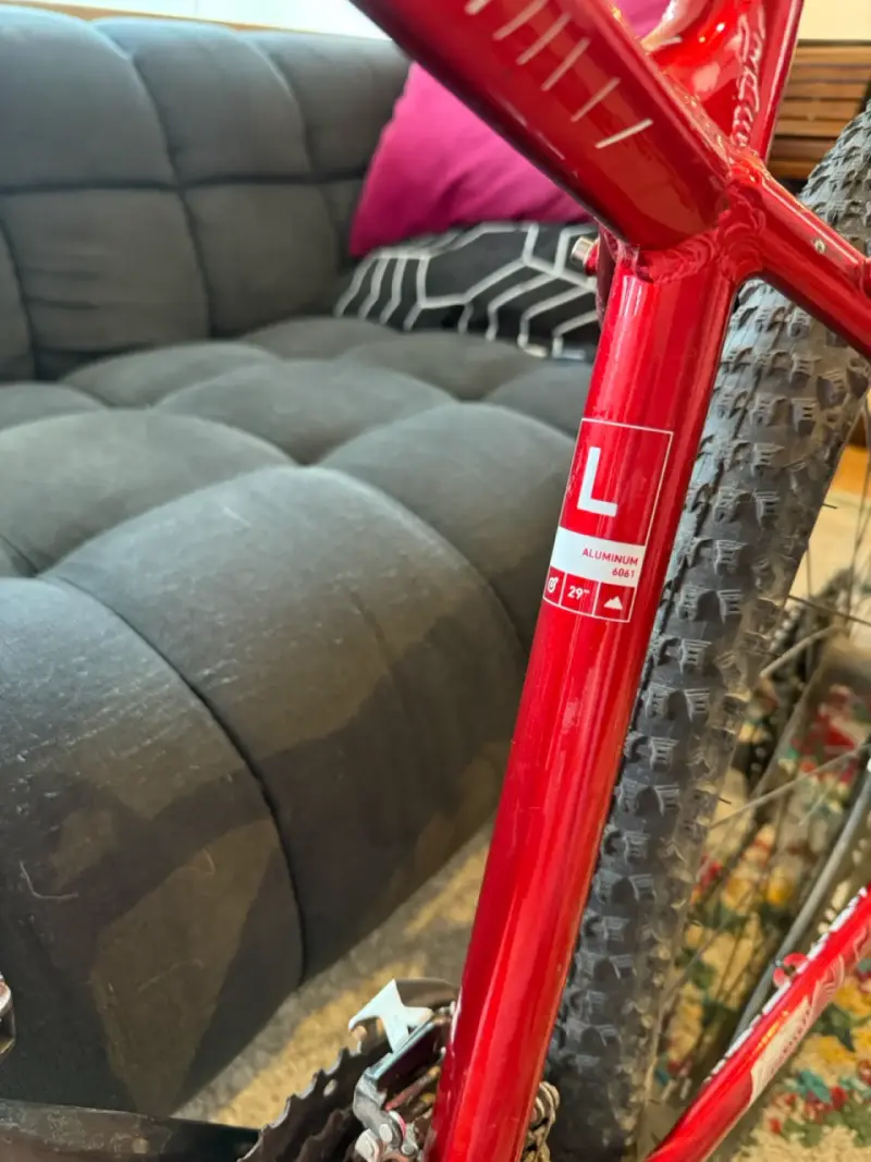 Bicicleta Oxford orion 5 roja MTB - 8